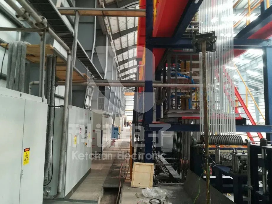 Steel Strip induction heating blueing
