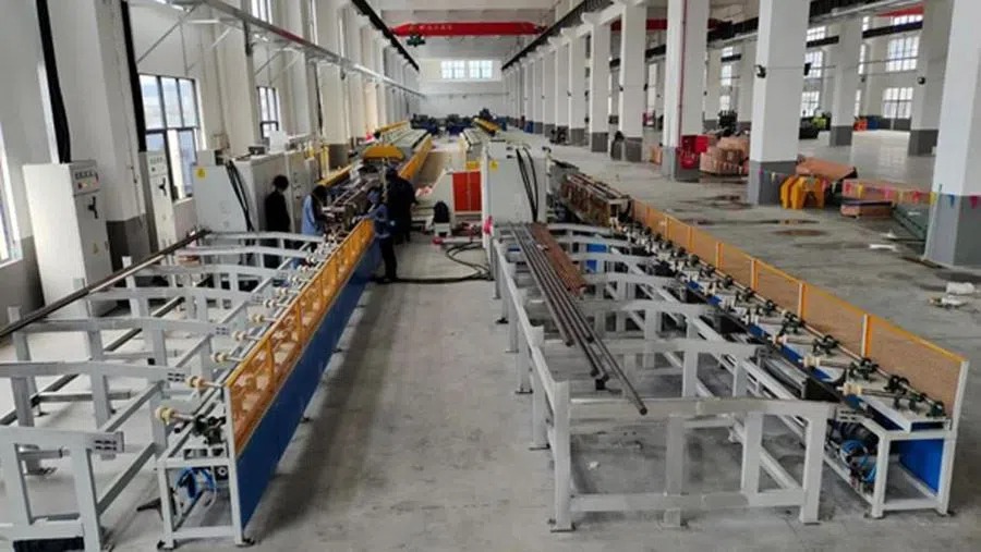 Wind Power Bolt Induction Quenching ug Tempering System Production Line